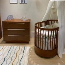 Kit Berço + Colchões + Cômoda Wave à vista