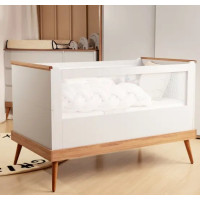 PROMO Berço minicama Canção de Ninar branco COM COLCHÃO [estrado antirrefluxo]