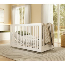 Berço Evolutivo Lion 3 em 1 com 2 colchões Branco