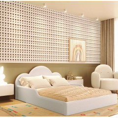 Cama montessoriana Algodão Casal Estofada