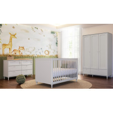 Kit Quarto Completo Fofura branco