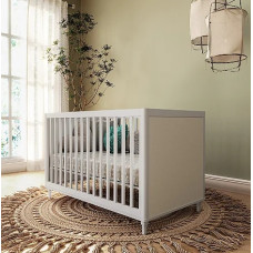 Berço minicama Fofura rattan COM COLCHÃO