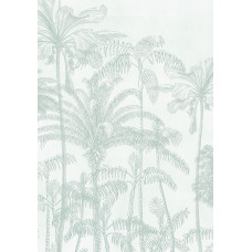 Papel de Parede Painel Floresta Tropical Tom VClaro - Alt. 170cm